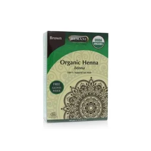 BYFT018757 Organic Henna For Hair 100g Brown