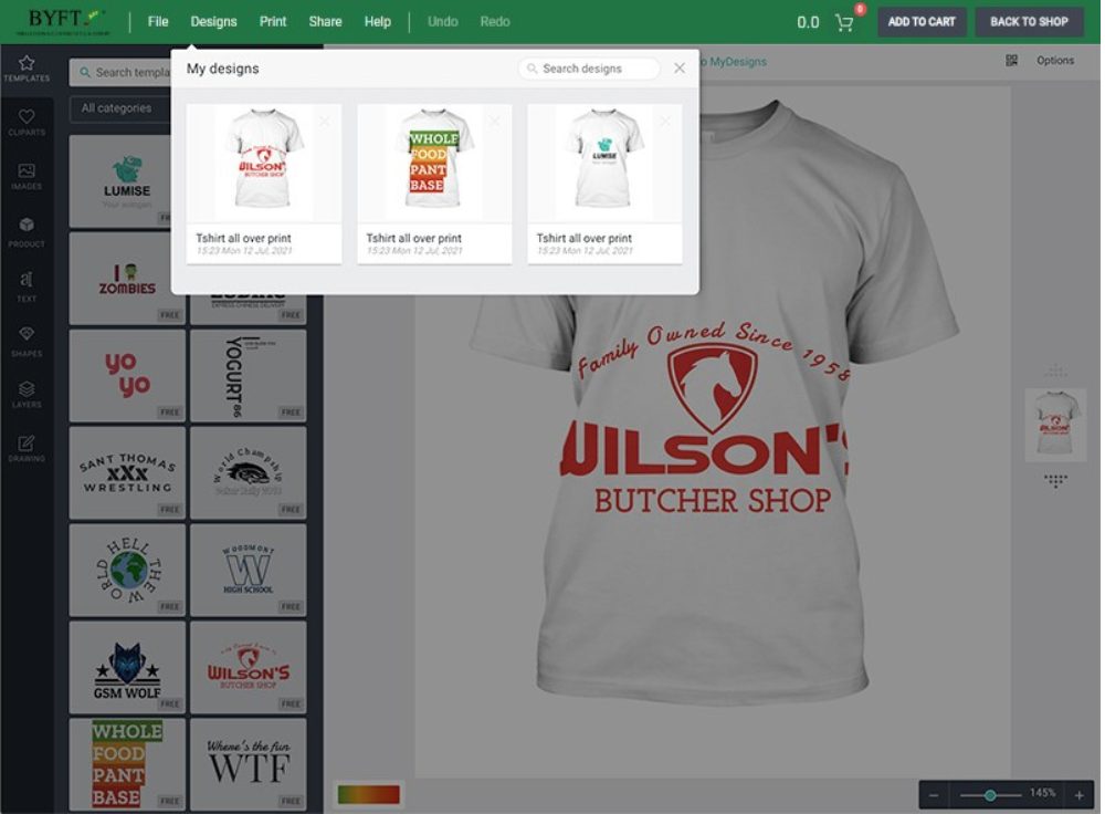 How to use 23 My Designs