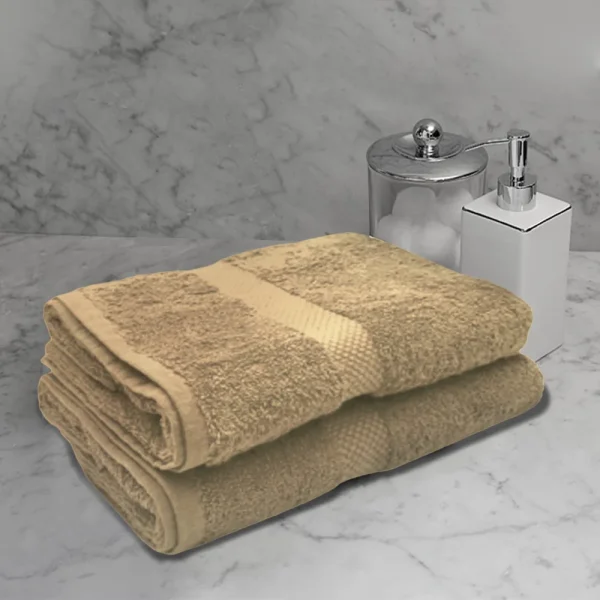 BYFT001873 GARDENIA Hand Towel Beige Set of 1 C