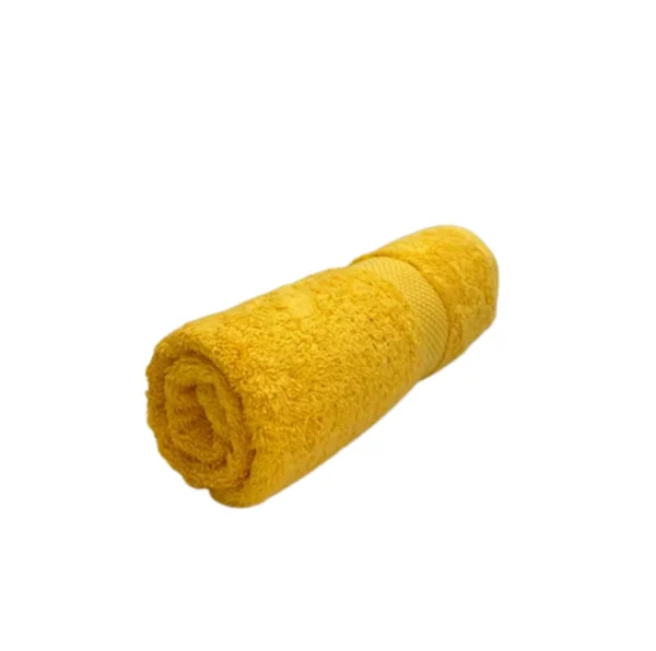 BYFT001877 GARDENIA Hand Towel Yellow Set of 1 B