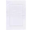 BYFT001933 BYFT IRIS Bath Mat White 900 Gsm Set of 1