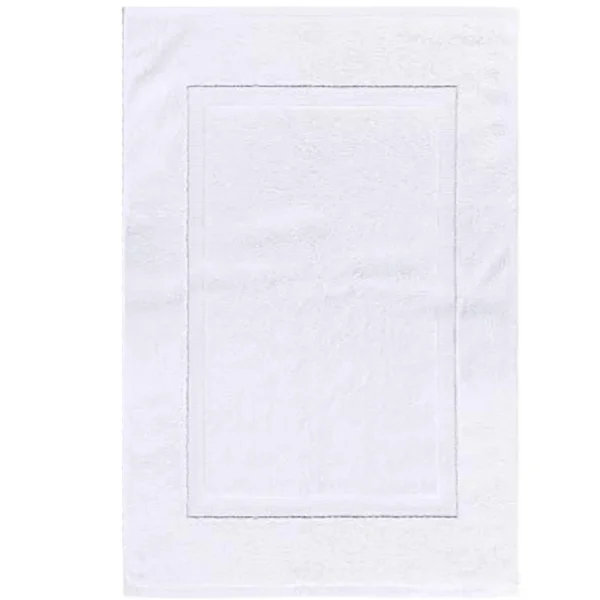 BYFT001933 BYFT IRIS Bath Mat White 900 Gsm Set of 1