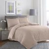 BYFT004770 BYFT Tulip DUVET COVER Sand King 245 x 265 + 30 cm Percale 300 Tc Set of 1 A