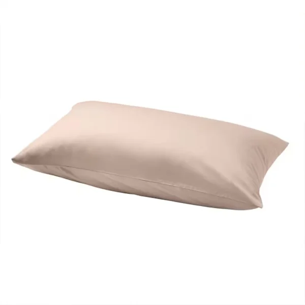 BYFT004775 BYFT Tulip PILLOWCASES Sand 52 x 73 + 12 cm Percale 300 Tc Set of 1