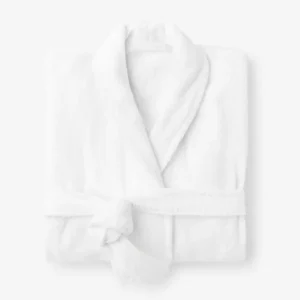 BYFT005580 IRIS Bathrobe White Set of 1