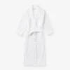 BYFT005580 IRIS Bathrobe White Set of 1 A