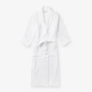 BYFT005580 IRIS Bathrobe White Set of 1 A