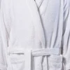 BYFT005580 IRIS Bathrobe White Set of 1 B