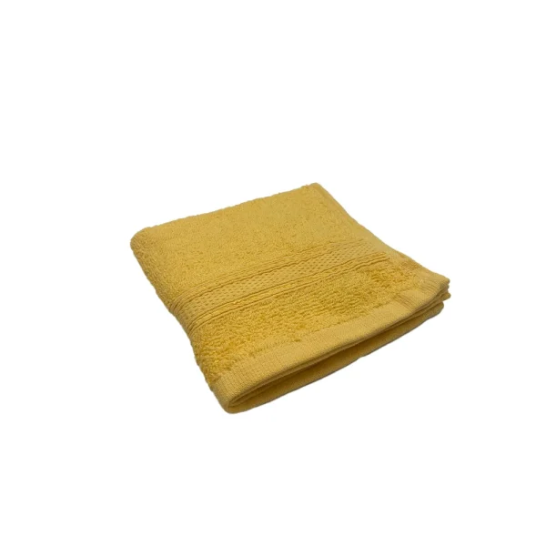 BYFT005611 DAFFODIL WASHCLOTH YELLOW Set of 1 A