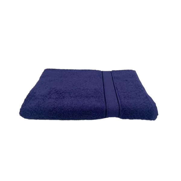 BYFT005656 DAFFODIL BATH TOWEL NAVY BLUE Set of 1