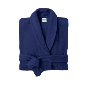 BYFT005661 DAFFODIL BATHROBE NAVY BLUE Set of 1 A