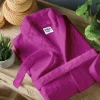 BYFT005662 DAFFODIL BATHROBE FUCHSIA PINK Set of 1 C