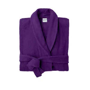 BYFT005665 DAFFODIL BATHROBE PURPLE Set of 1 A