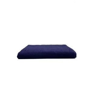 BYFT005666 IRIS BATH SHEET NAVY BLUE Set of 1 A