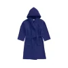 BYFT006548 DAFFODIL BATHROBE NAVY BLUE Set of 1