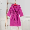 BYFT006552 DAFFODIL BATHROBE FUCHSIA PINK Set of 1 C