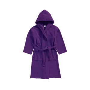 BYFT006564 DAFFODIL BATHROBE PURPLE Set of 1