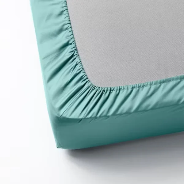 BYFT008093 BYFT TULIP Single Fitted Sheet Sea Green Set of 1 B