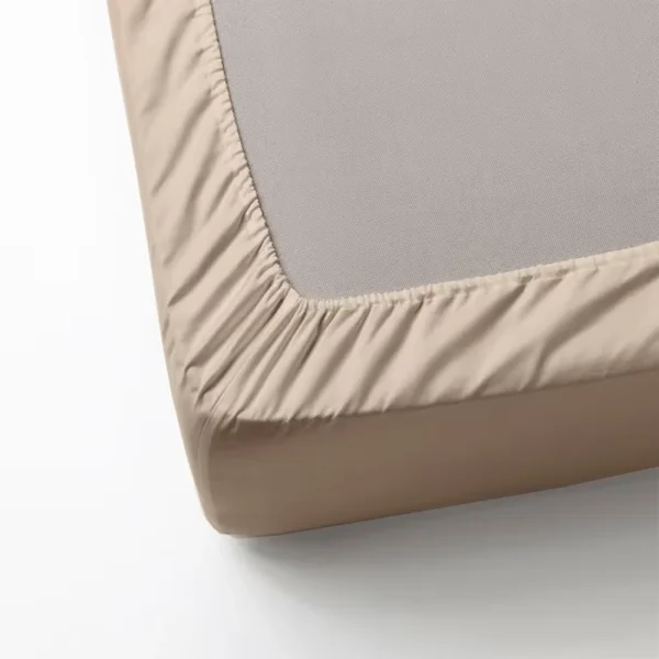 BYFT008096 BYFT TULIP Single Fitted Sheet Beige Set of 1 B