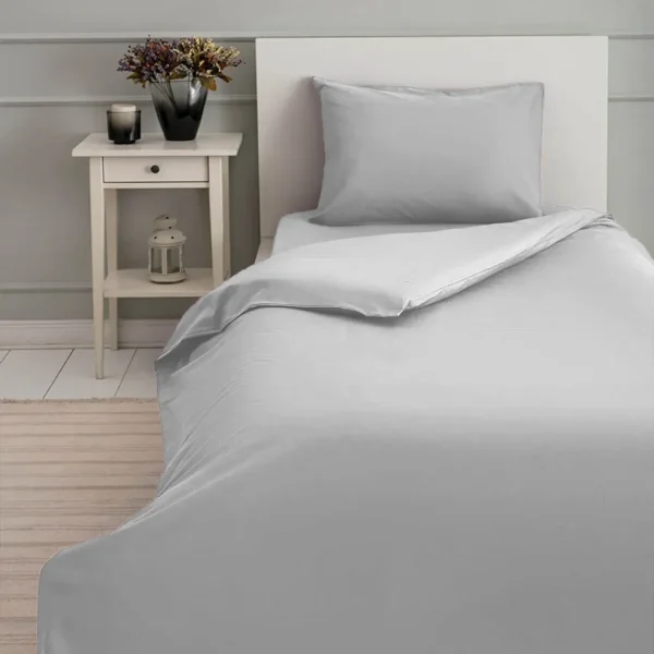 BYFT008099 BYFT TULIP Single Duvet Cover Grey Set of 1 C