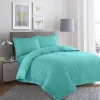 BYFT008113 BYFT TULIP Queen Duvet Cover Sea Green Set of 1 C