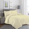 BYFT008115 BYFT TULIP Queen Duvet Cover Cream Set of 1 C