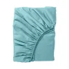 BYFT008128 BYFT TULIP King Fitted Sheet Sea Green Set of 1