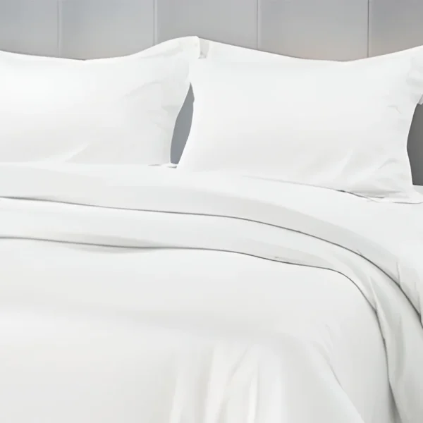 BYFT008132 BYFT TULIP King Duvet Cover White Set of 1 A