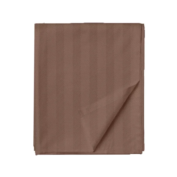 BYFT008152 BYFT TULIP Queen Flat Sheet Dark Brown Set of 1