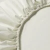 BYFT011466 BYFT Orchard Exclusive Cream Set of 2 Queen Fitted Percale 180 TC B