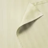 BYFT011511 BYFT Tulip Cream Set of 2 Single Flat 1 Cm Satin Stripe Percale 300 TC B