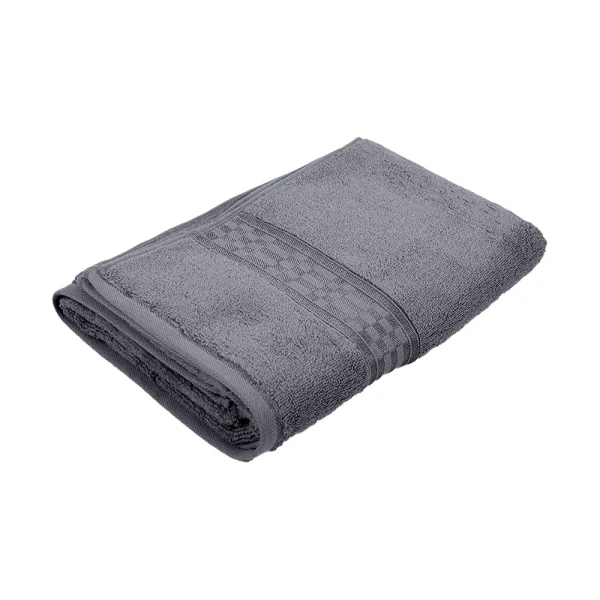 BYFT014524 BYFT Home Ultra Bath Towel 70 x 140 Cm 550 Gsm Grey 100 Cotton Set of 1 A