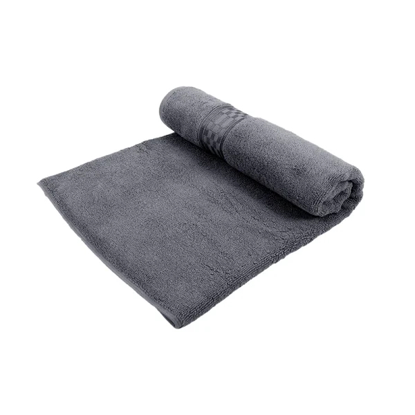 BYFT014524 BYFT Home Ultra Bath Towel 70 x 140 Cm 550 Gsm Grey 100 Cotton Set of 1 B