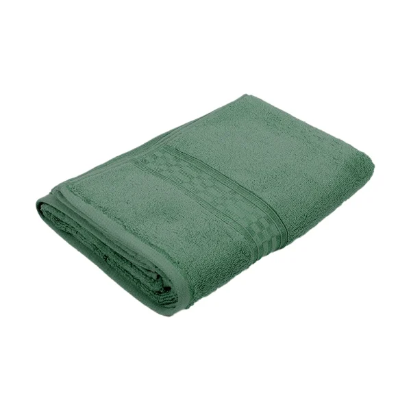 BYFT014526 BYFT Home Ultra Bath Towel 70 x 140 Cm 550 Gsm Green 100 Cotton Set of 1 A