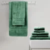 BYFT014526 BYFT Home Ultra Bath Towel 70 x 140 Cm 550 Gsm Green 100 Cotton Set of 1 D