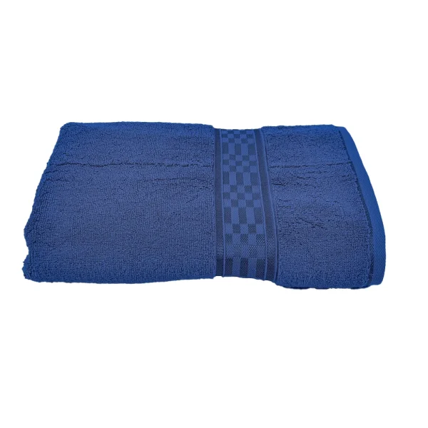 BYFT014527 BYFT Home Ultra Bath Towel 70 x 140 Cm 550 Gsm Blue 100 Cotton Set of 1