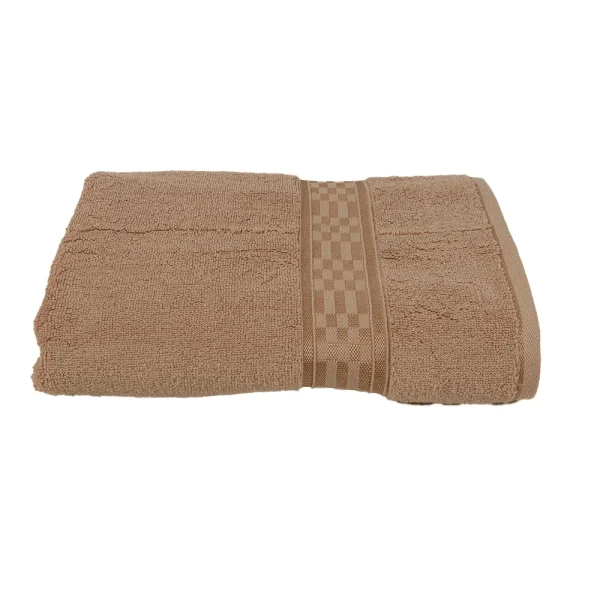 BYFT014528 BYFT Home Ultra Bath Towel 70 x 140 Cm 550 Gsm Beige 100 Cotton Set of 1