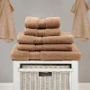 BYFT014528 BYFT Home Ultra Bath Towel 70 x 140 Cm 550 Gsm Beige 100 Cotton Set of 1 C