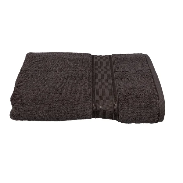 BYFT014529 BYFT Home Ultra Bath Towel 70 x 140 Cm 550 Gsm Brown 100 Cotton Set of 1