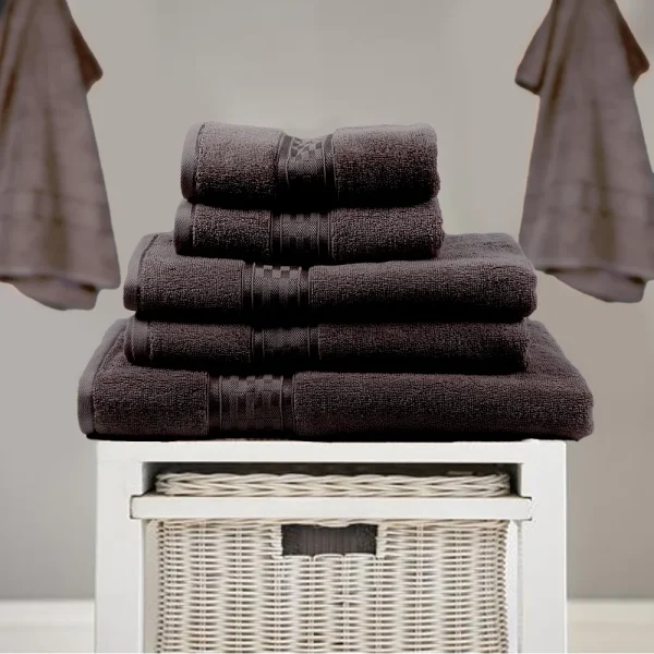 BYFT014529 BYFT Home Ultra Bath Towel 70 x 140 Cm 550 Gsm Brown 100 Cotton Set of 1 C