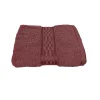 BYFT014531 BYFT Home Ultra Hand Towel 50 x 90 Cm 550 Gsm Burgundy 100 Cotton Set of 1