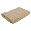 BYFT014556 BYFT Home Trendy Bath Sheet 90 x 180 Cm 550 Gsm Cream 100 Cotton Set of 1 A