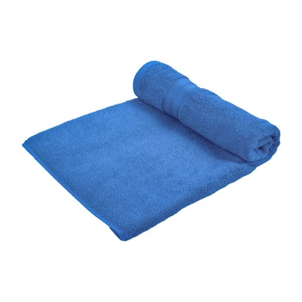 BYFT014557 BYFT Home Trendy Bath Sheet 90 x 180 Cm 550 Gsm Blue 100 Cotton Set of 1 B