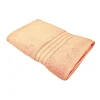 BYFT014560 BYFT Home Trendy Bath Towel 70 x 140 Cm 550 Gsm Peach 100 Cotton Set of 1 A