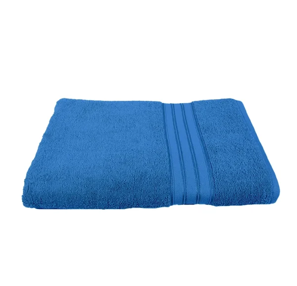 BYFT014563 BYFT Home Trendy Bath Towel 70 x 140 Cm 550 Gsm Blue 100 Cotton Set of 1