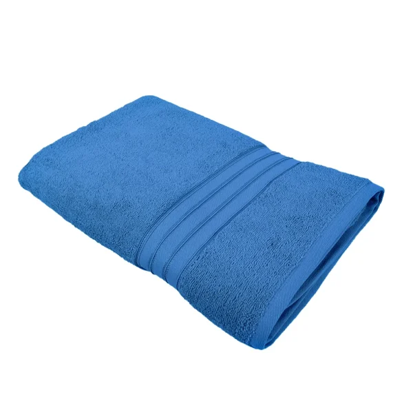 BYFT014563 BYFT Home Trendy Bath Towel 70 x 140 Cm 550 Gsm Blue 100 Cotton Set of 1 A