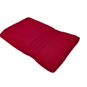 BYFT014564 BYFT Home Trendy Bath Towel 70 x 140 Cm 550 Gsm Red 100 Cotton Set of 1 A