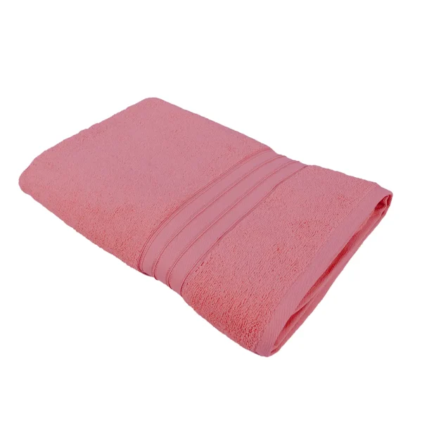 BYFT014565 BYFT Home Trendy Bath Towel 70 x 140 Cm 550 Gsm Pink 100 Cotton Set of 1 A