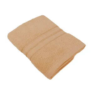 BYFT014566 BYFT Home Trendy Hand Towel 50 x 90 Cm 550 Gsm Peach 100 Cotton Set of 1 A