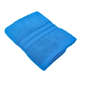 BYFT014569 BYFT Home Trendy Hand Towel 50 x 90 Cm 550 Gsm Blue 100 Cotton Set of 1 A